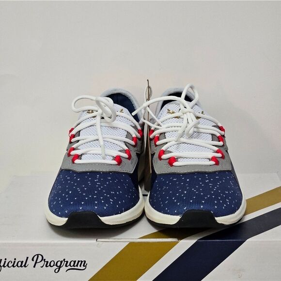 Official Program, Adorable, Blue and Red Sneakers. NWT, Size 6 - Picture 8 of 8